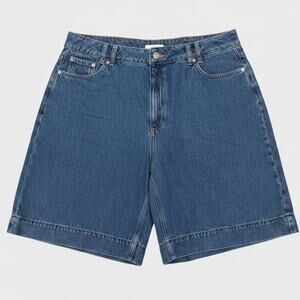 Aligne Blue Gres Bermuda Shorts Size 10/EU 42/UK 14